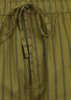 Fabmade Olive Rhythm Shorts