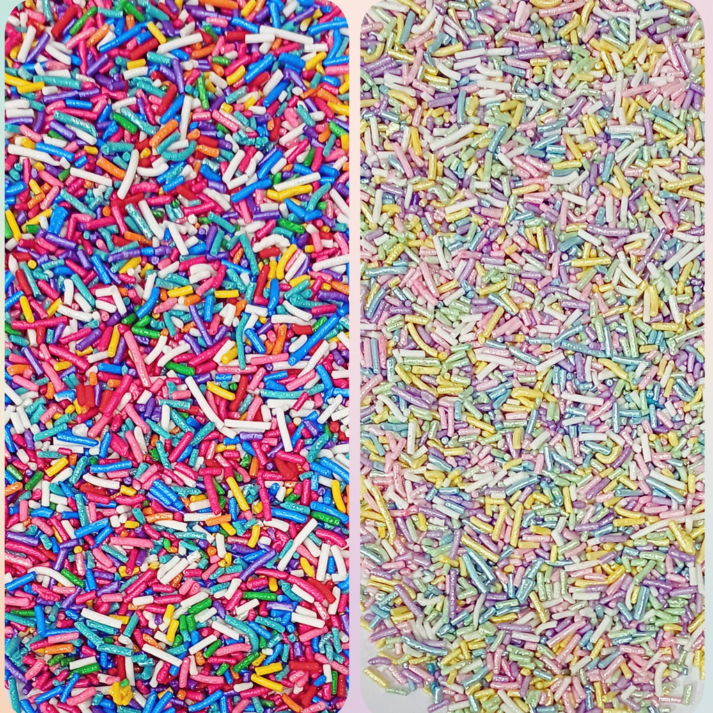 confect rainbow magic sprinkles mix colourful celebration sprinkles for cake decor 140 gms rainbow sprinkles 01