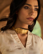 trueBrowns Gold-Polished Choker