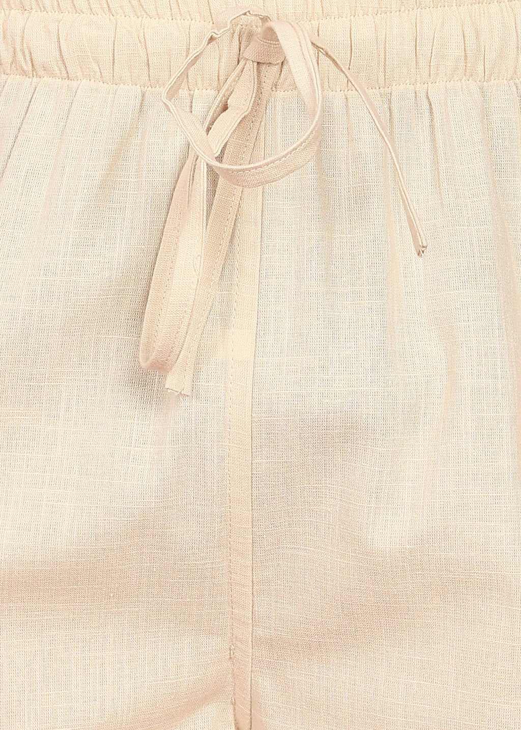 Fabmade Ivory Comfort Linen Pyjama