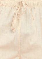 Fabmade Ivory Comfort Linen Pyjama