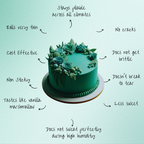 emerald green fondant edible sugarpaste 1kg