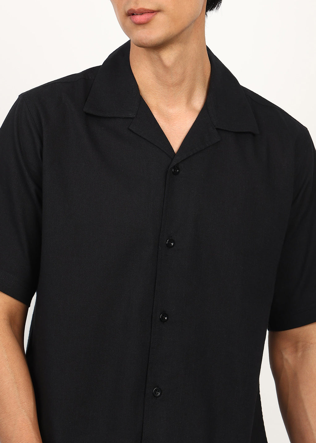 Fabmade Midnight Black Linen Co-Ord
