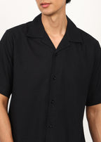 Fabmade Midnight Black Linen Co-Ord
