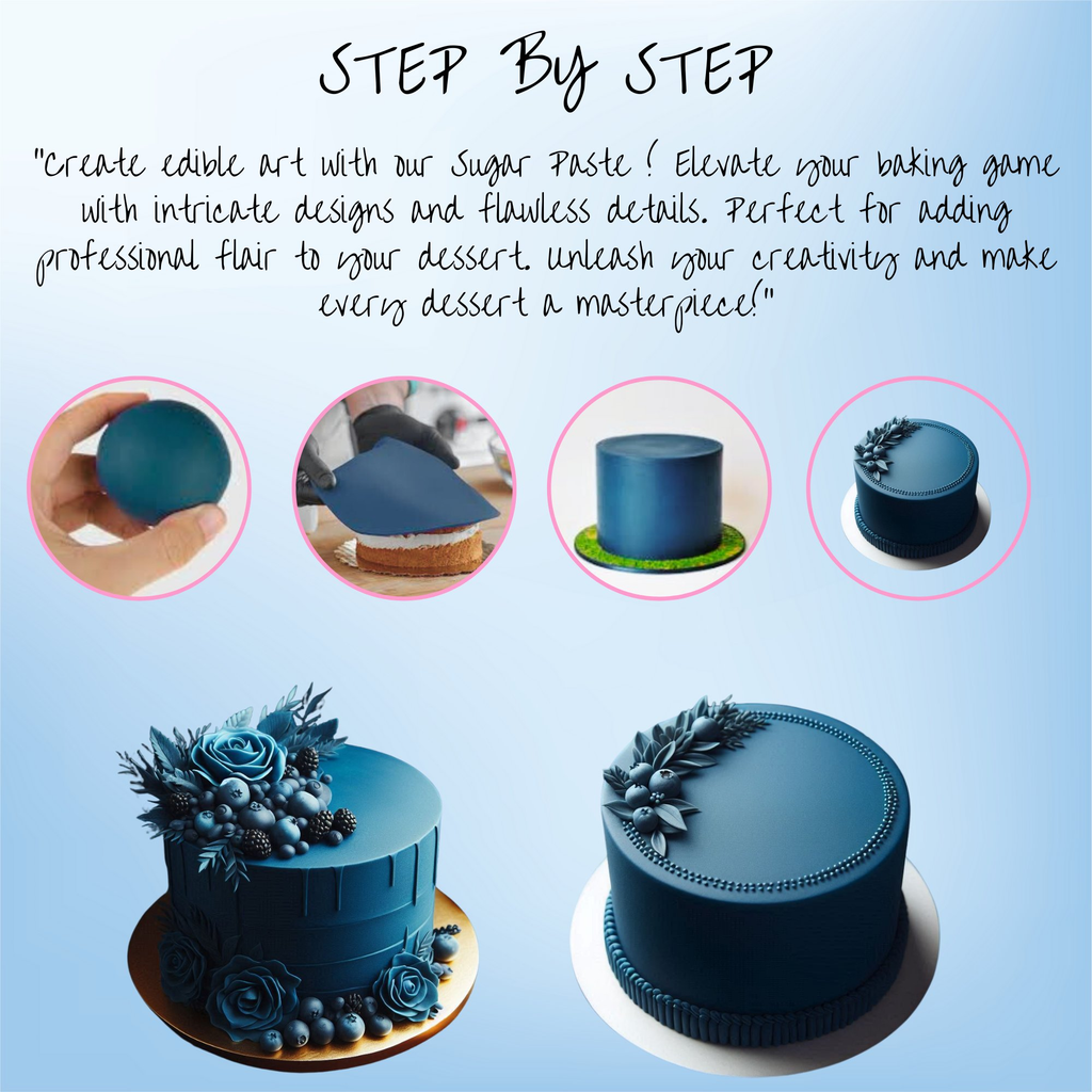confect royal blue sugarpaste br b 1 kg b