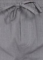 Fabmade Slate Drift Linen Pyjama Shorts