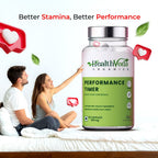 Health Veda Organics Performance Timer Veg Capsules For Men - Distacart