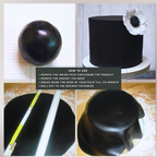 confect black sugarpaste br b 1 kg b