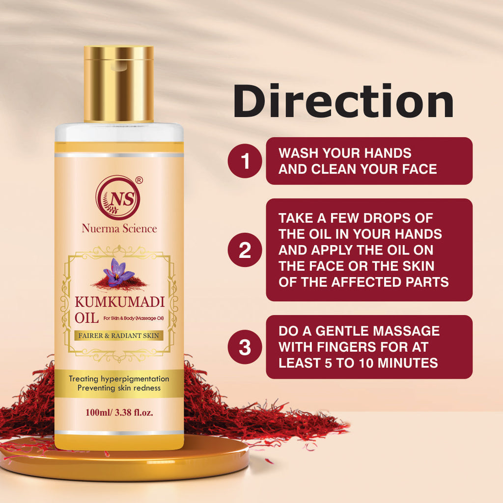 Nuerma Science Kumkumadi Oil For Skin