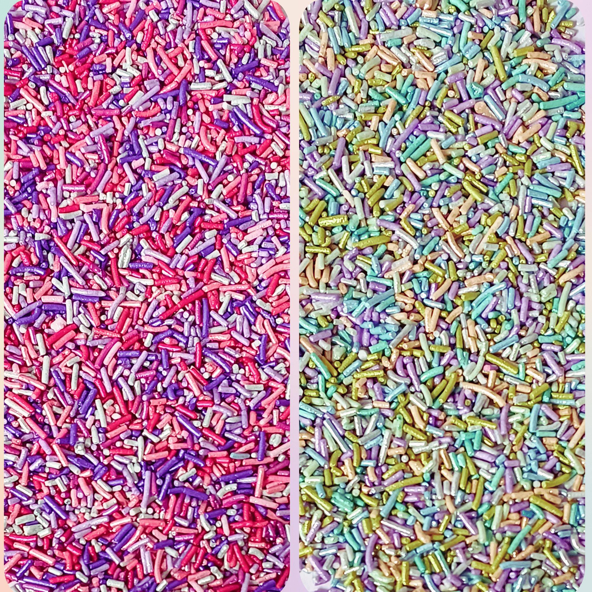 confect rainbow magic sprinkles mix colourful celebration sprinkles for cake decor 140 gms rainbow sprinkles 02