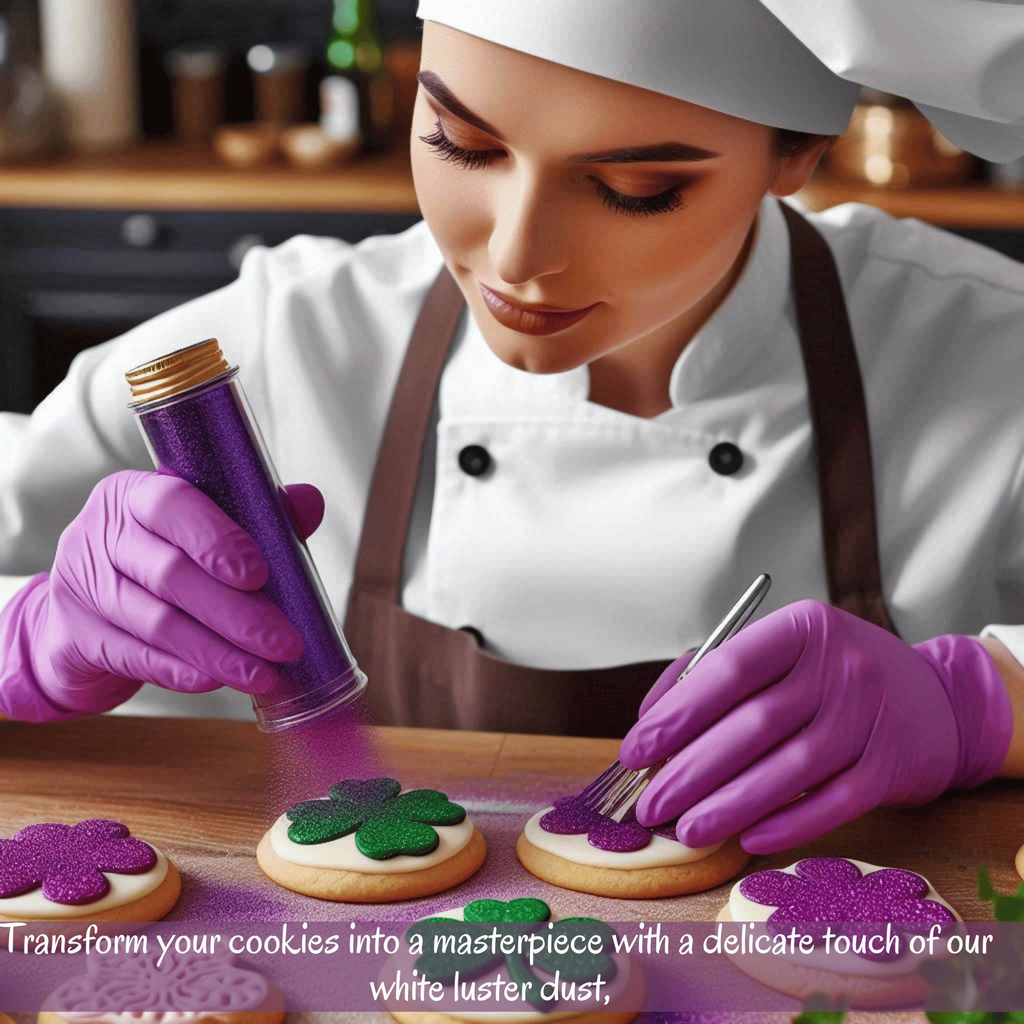 iris purple edible luster dust 5 g