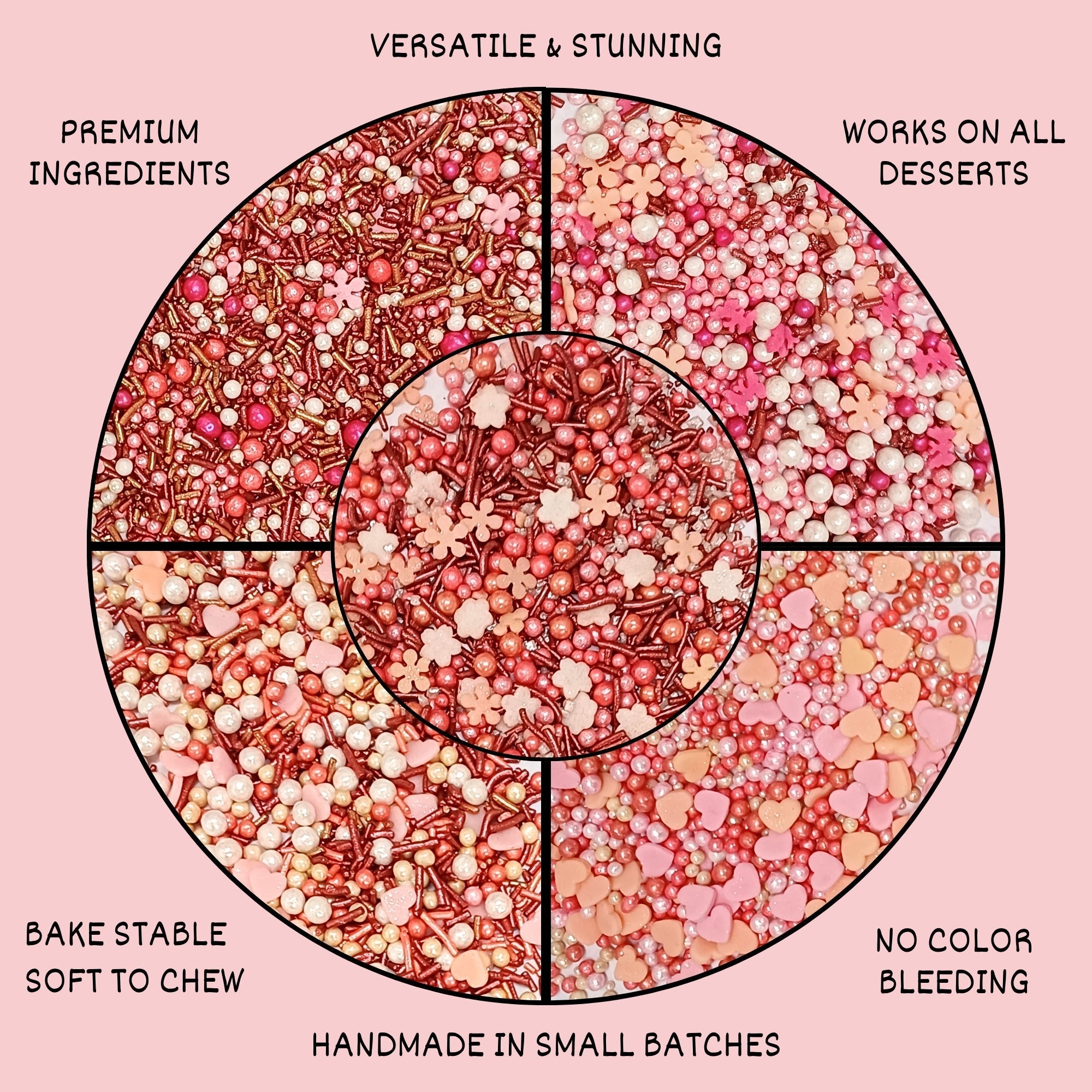 valentine sprinkles vs multipack 10 100 gms