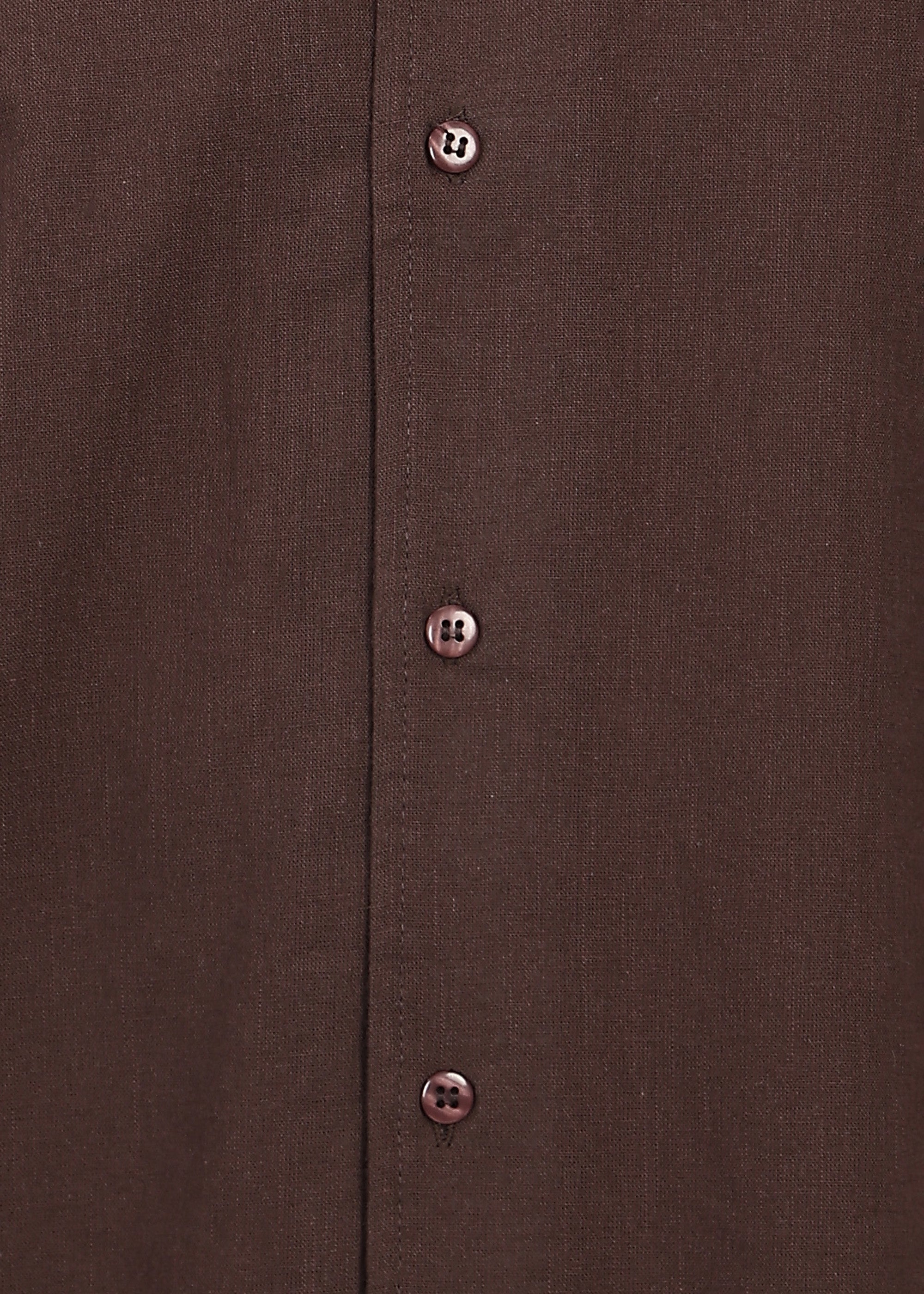 Fabmade Mocha Linen Shirt