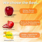 BOOSTIQ Apple Cider Vinegar Effervescent Tablets - Orange Flavour