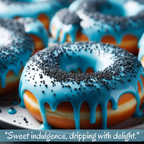 poppy blue drips110 gms