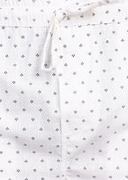 Fabmade Micro Print Casual Shorts