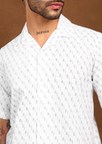 Fabmade Urban Dot Linen Shirt