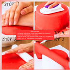 superman red fondant edible sugarpaste 1kg