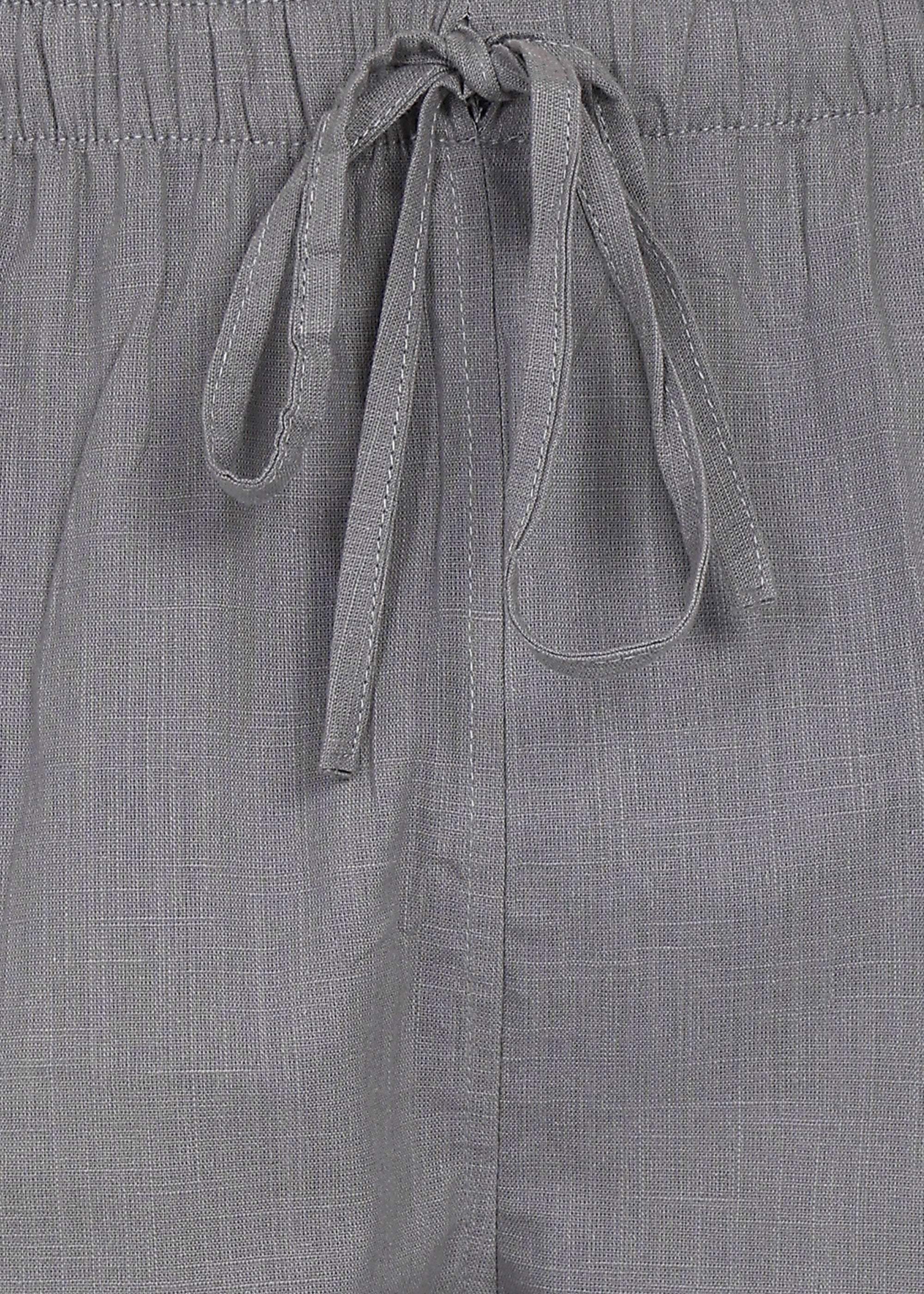 Fabmade Slate Grey Linen Pyjama