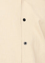 Fabmade Ivory Bloom Back-Print Shirt
