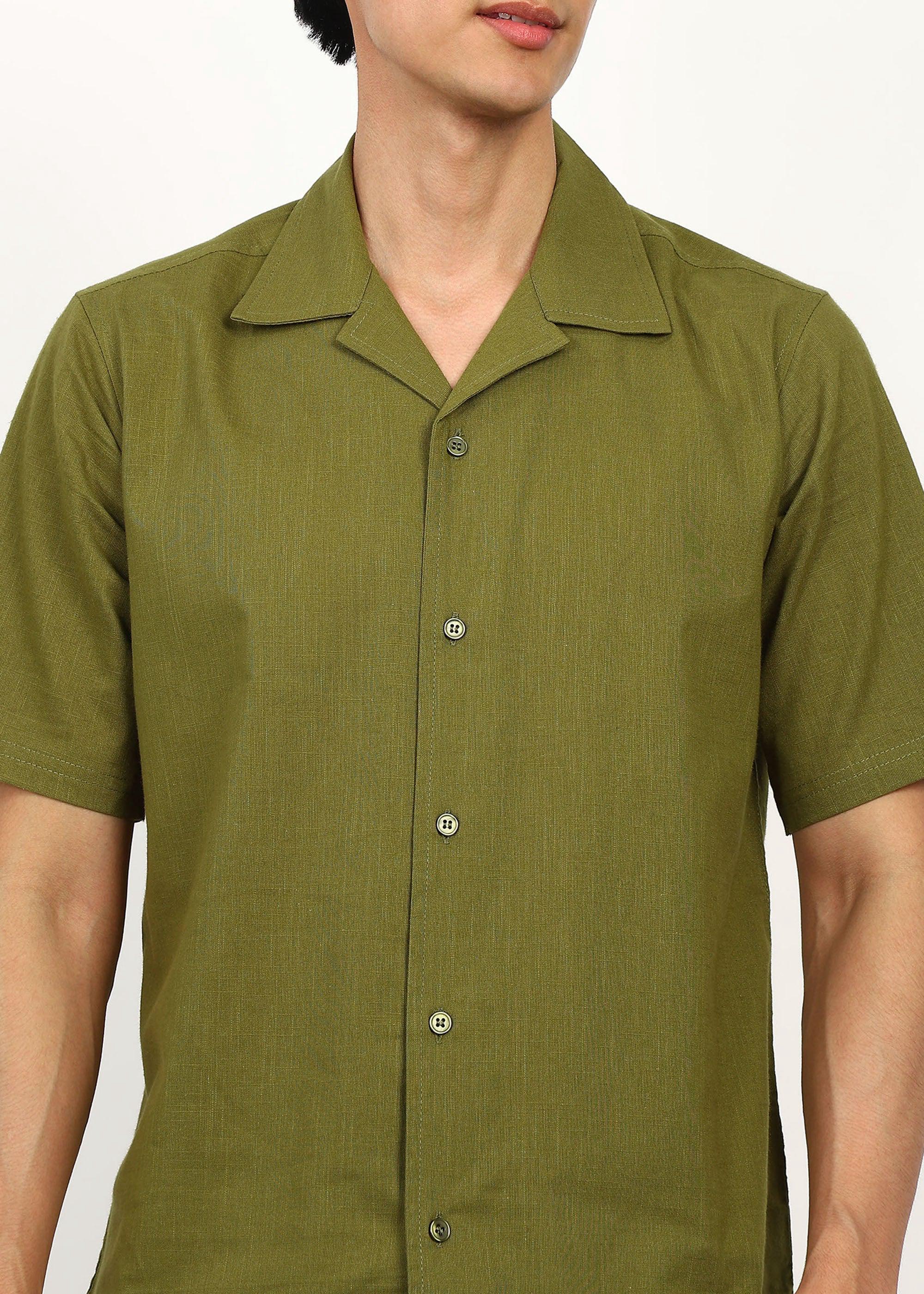 Fabmade Olive Ease Shirt