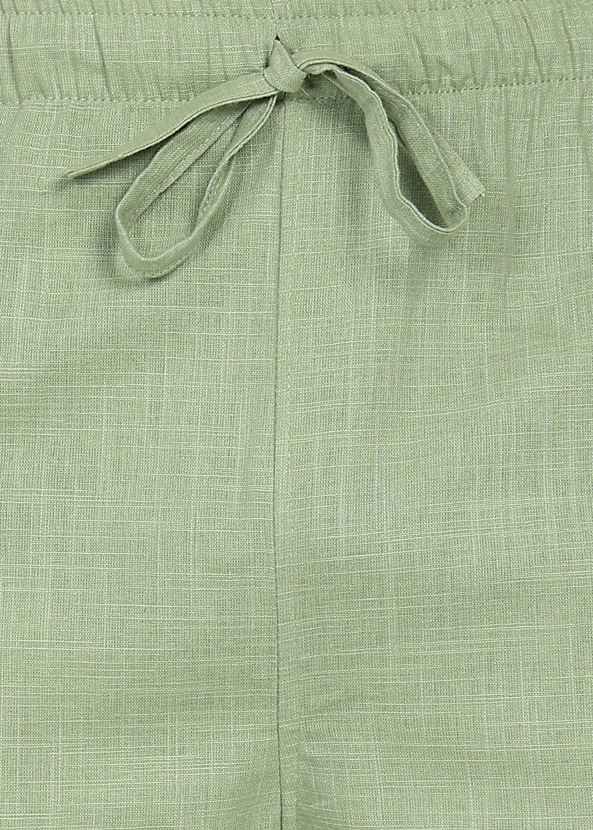 Fabmade Sage Linen Relaxed Trousers