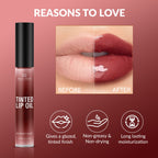 Botanic Hearth Tinted Lip Oil Moisturizing Lip Gloss Oil
