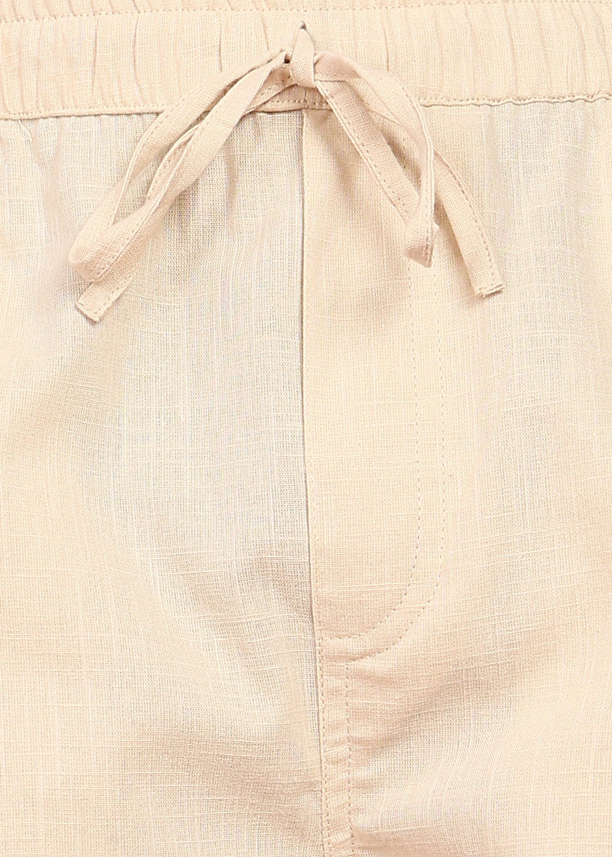 Fabmade Men Beige Cotton Regular Shorts