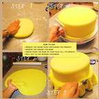 confect yellow sugarpaste br b 1 kg b