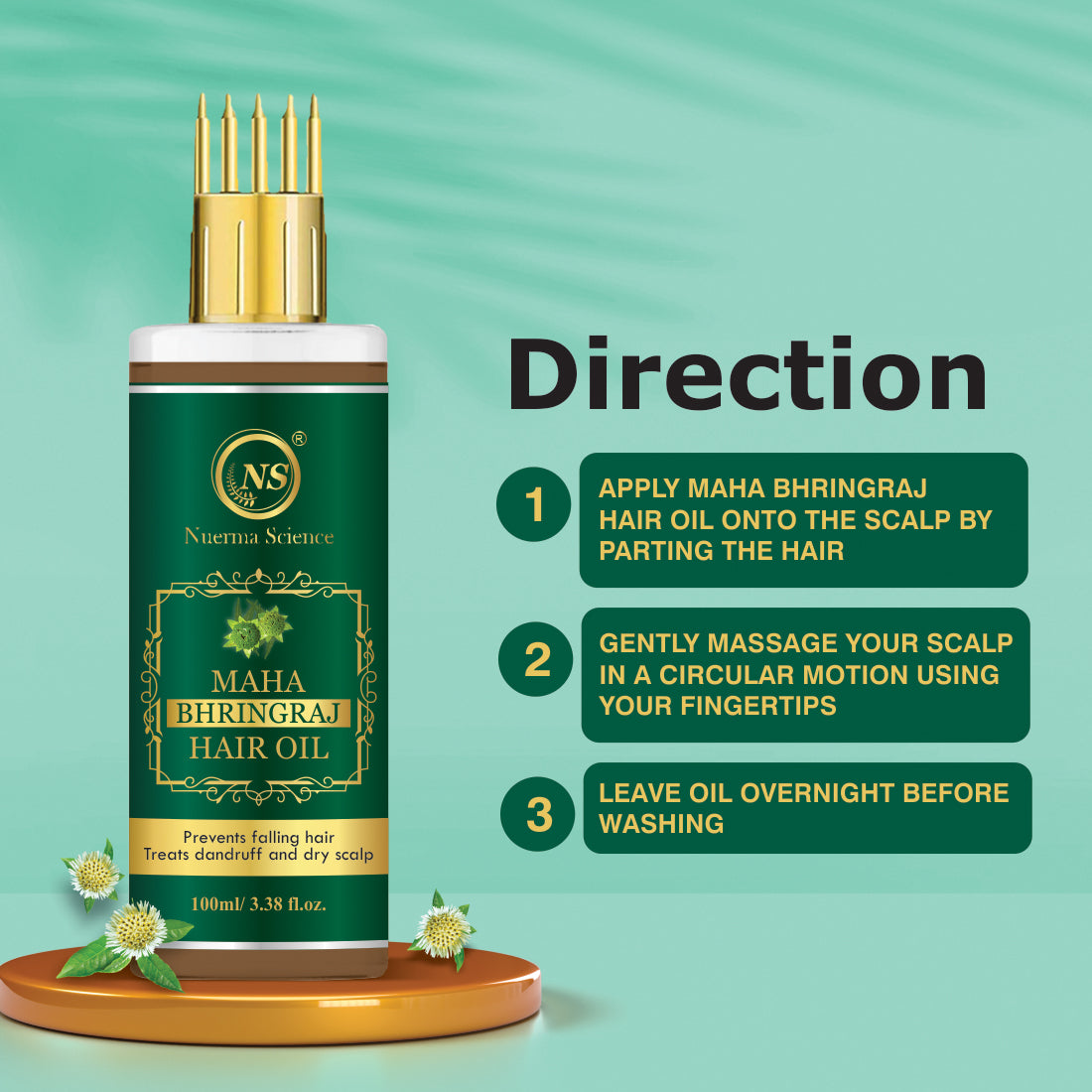 Nuerma Science Maha Bhringraj Hair Oil