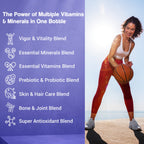 Health Veda Organics Multivitamin Tablets with Probiotics for both Men & Women - Distacart