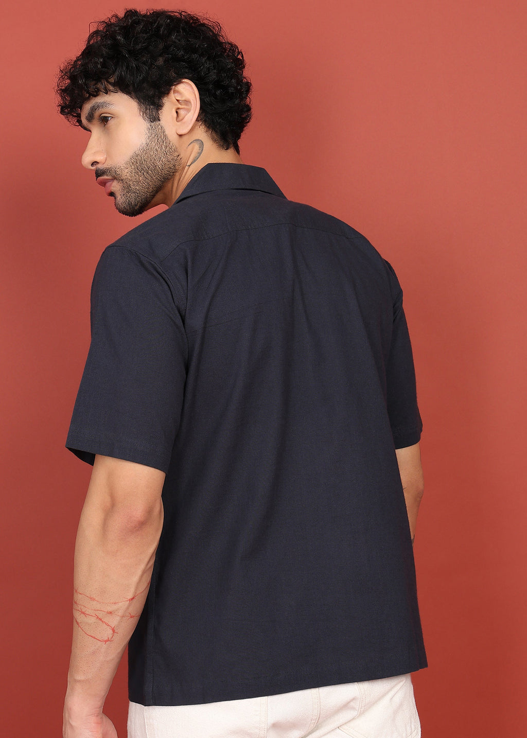 Fabmade Midnight Bloom Printed Shirt