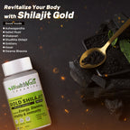 Health Veda Organics Gold SJ Veg Capsules - Distacart