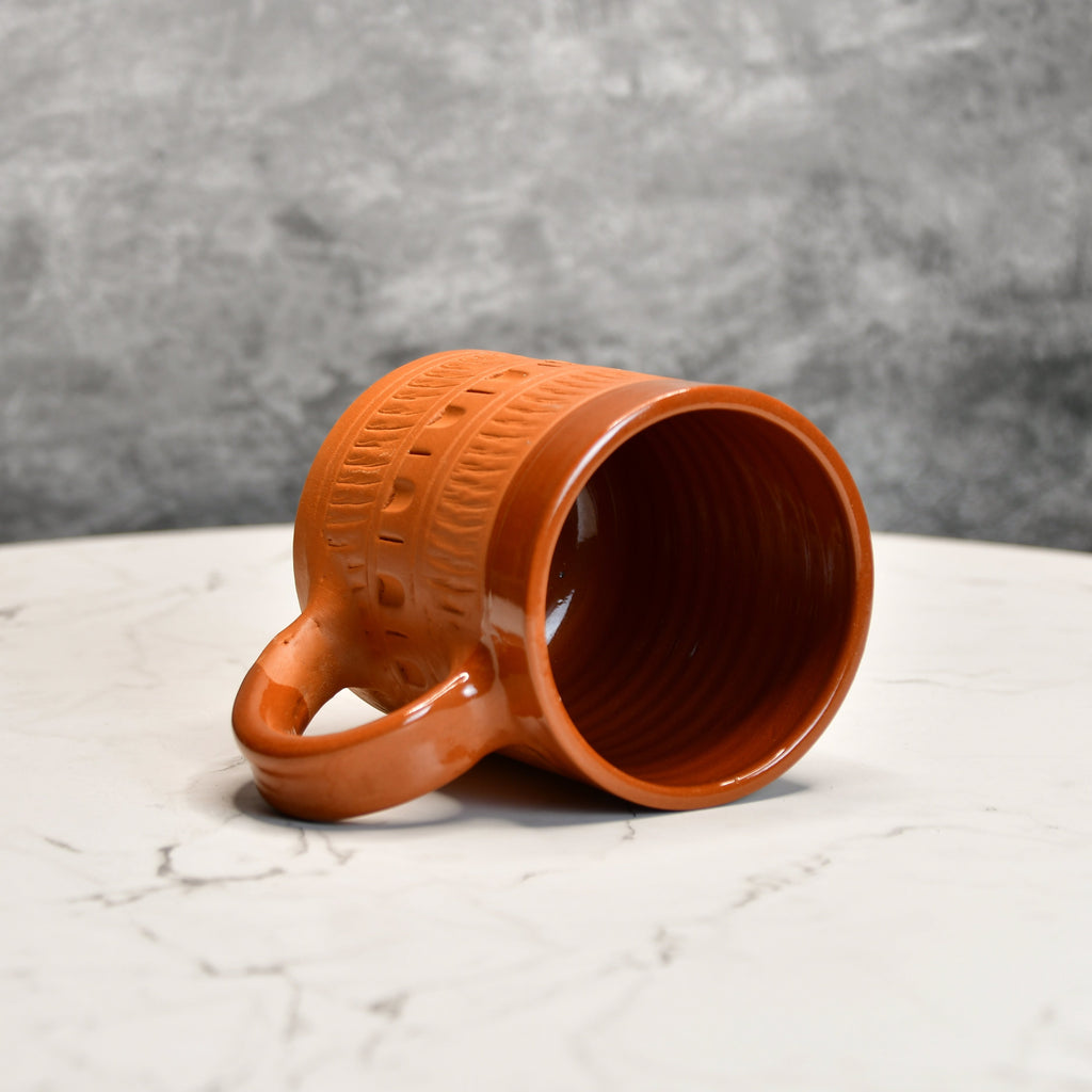 Sowpeace Traditional Terracotta Coffee mugs - Distacart