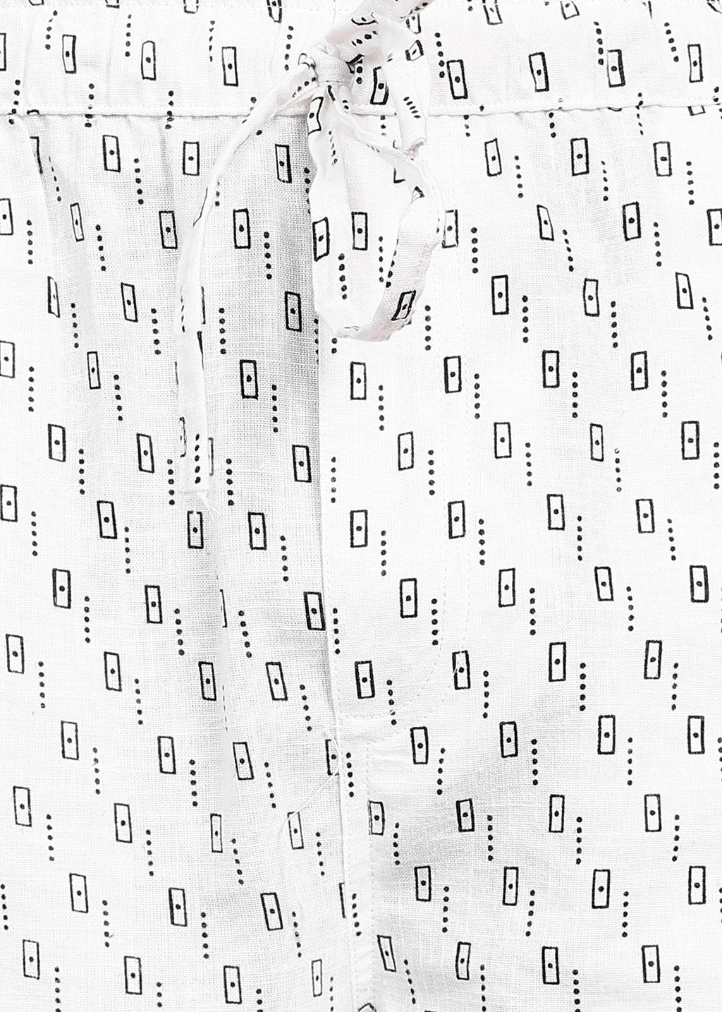 Fabmade Urban Dot Linen Shorts