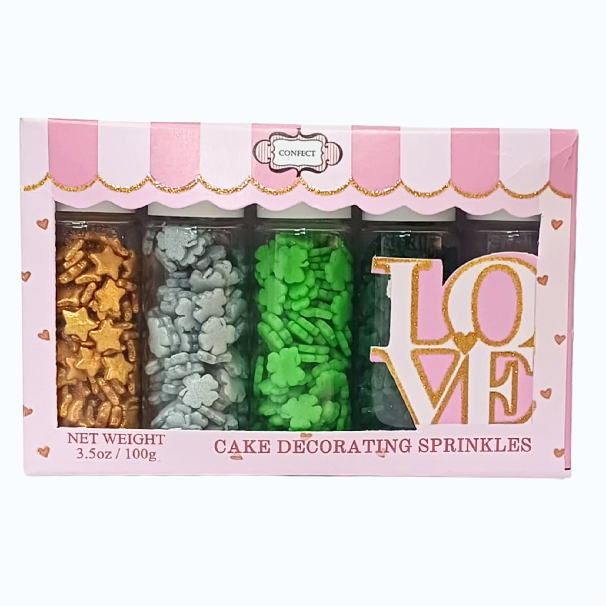 st patricks sprinkles ps multipack 6 100 gms