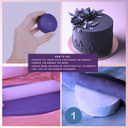 confect purple sugarpaste br b 1 kg b