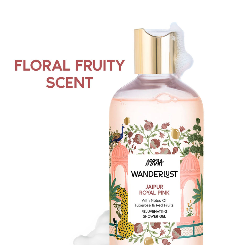 Wanderlust Shower Gels - Jaipur Royal Pink