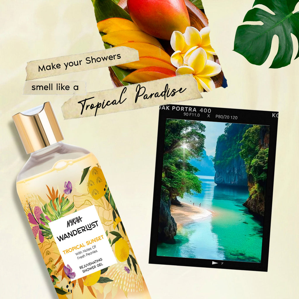 Wanderlust Shower Gels - Tropical Thai Sunset