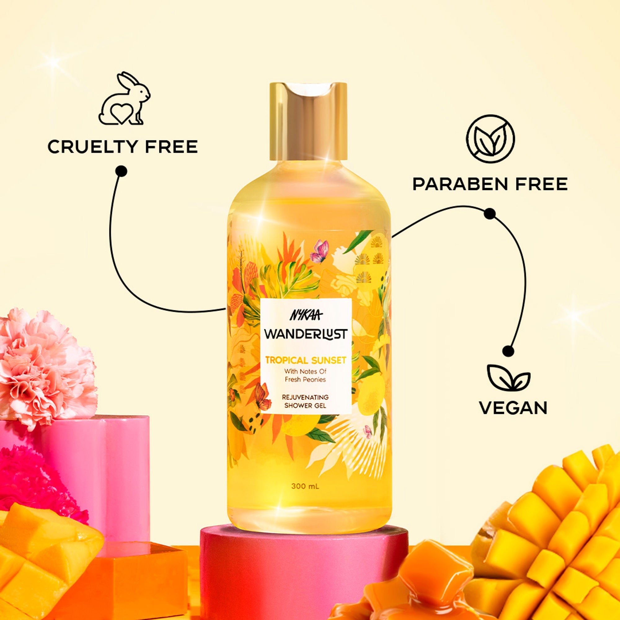 Wanderlust Shower Gels - Tropical Thai Sunset