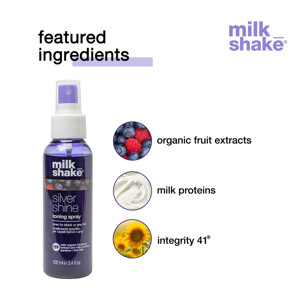 Milkshake Silver Shine Toning Spray, Leave-In Conditioner