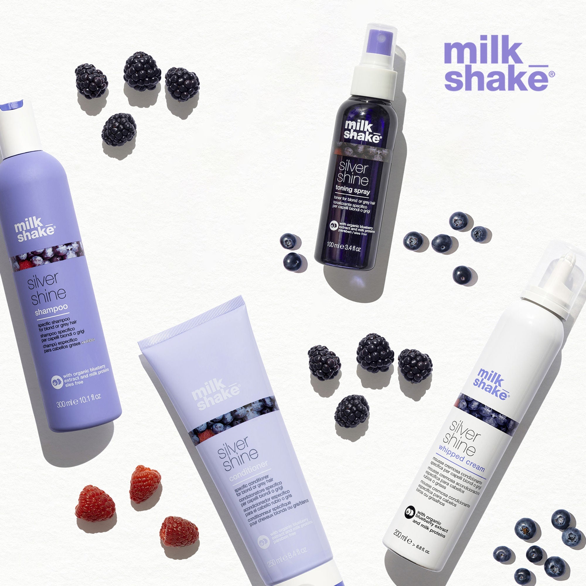 Milkshake Silver Shine Toning Spray, Leave-In Conditioner