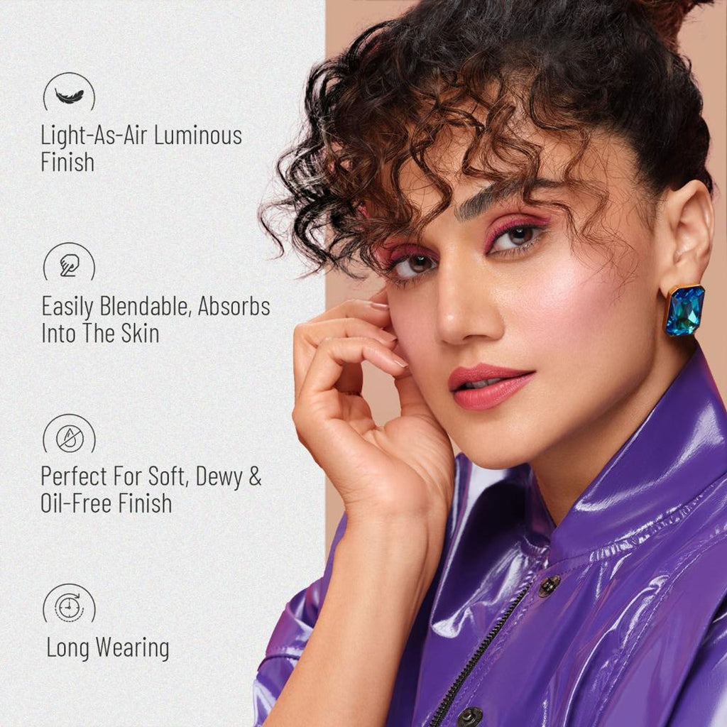 Swiss Beauty Drop and Glow Liquid Highlighter , Shimmer Shine , Dewy Finish - 01 Light Pink - Distacart