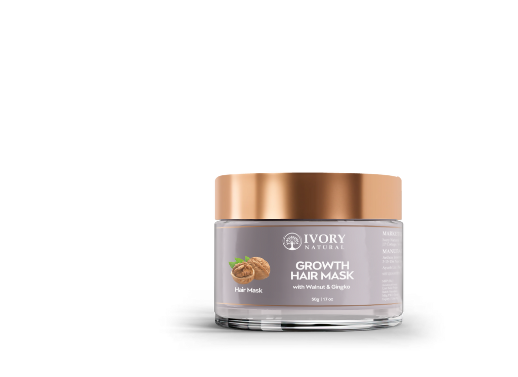 Ivory Natural Growth Hair Mask For Thicker Long And Healthier Hair