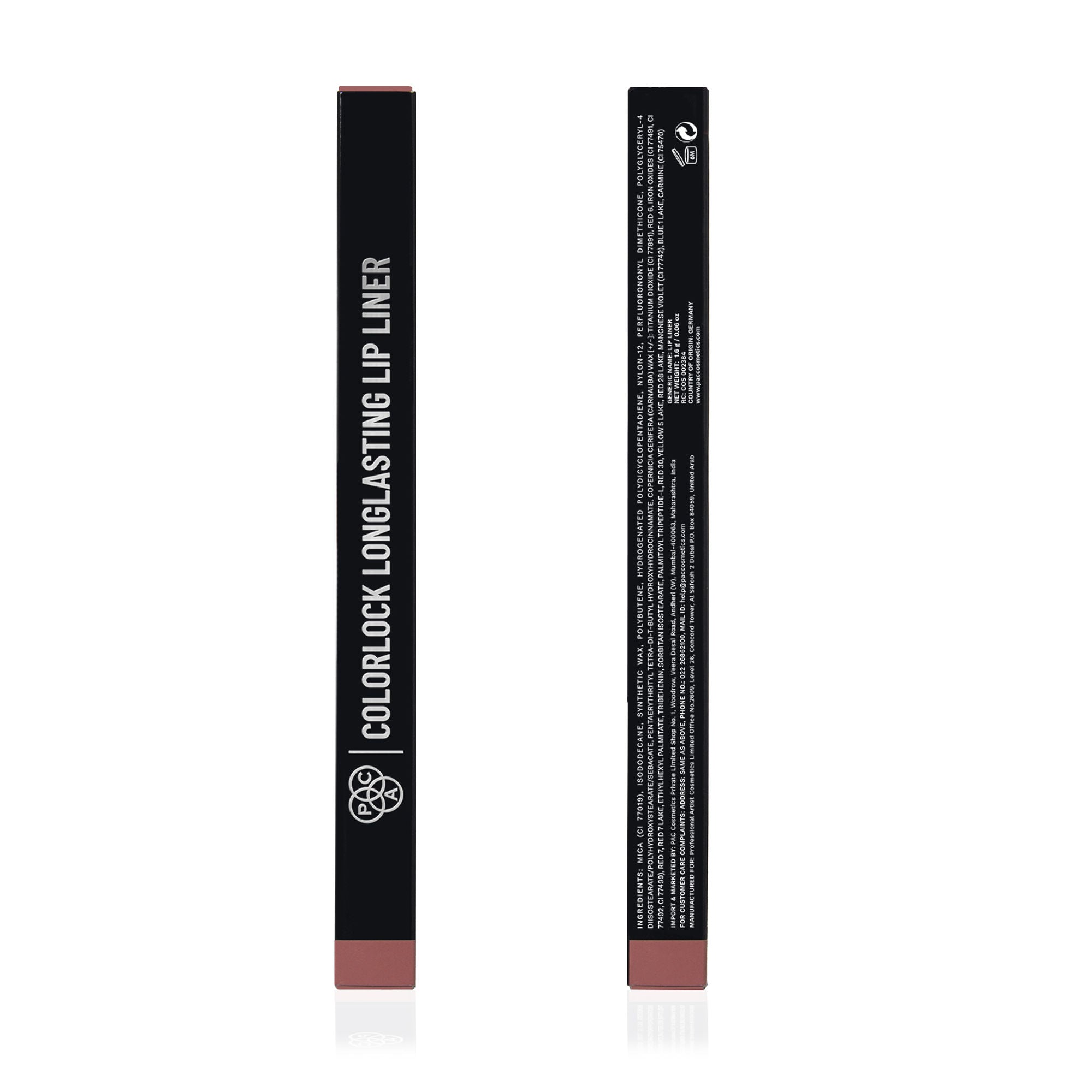 PAC Studio Colorlock Longlasting Lip Liner - Perfect Match - Distacart
