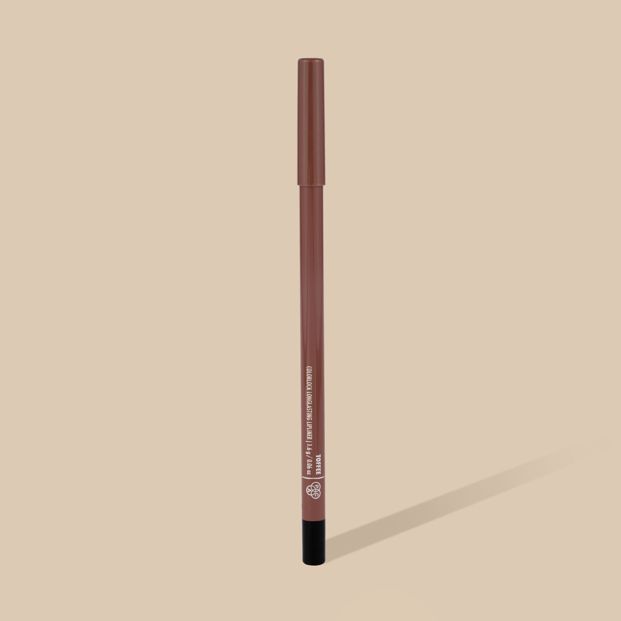 PAC Studio Colorlock Longlasting Lip Liner - Toffee - Distacart