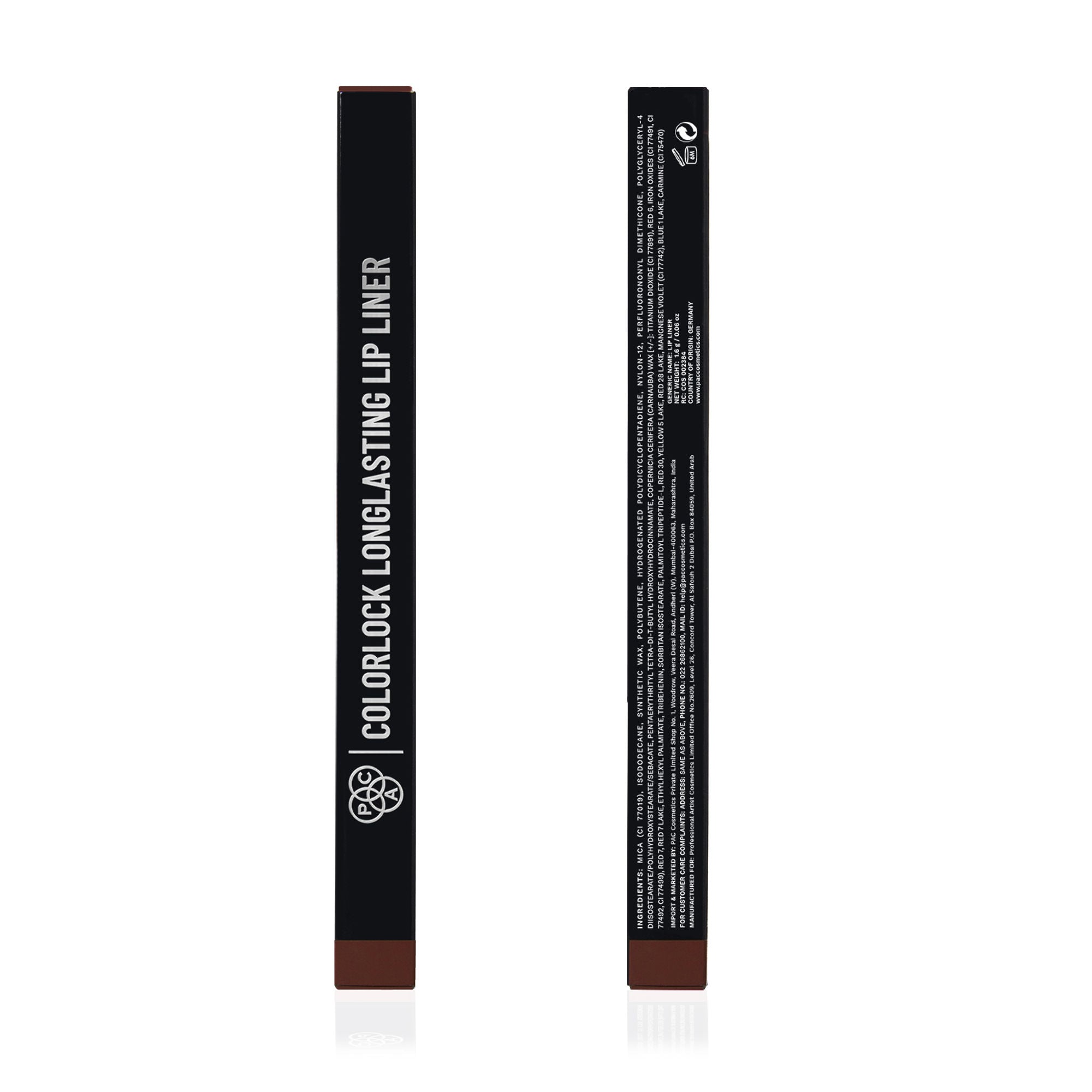 PAC Studio Colorlock Longlasting Lip Liner - Cinna-Mom - Distacart