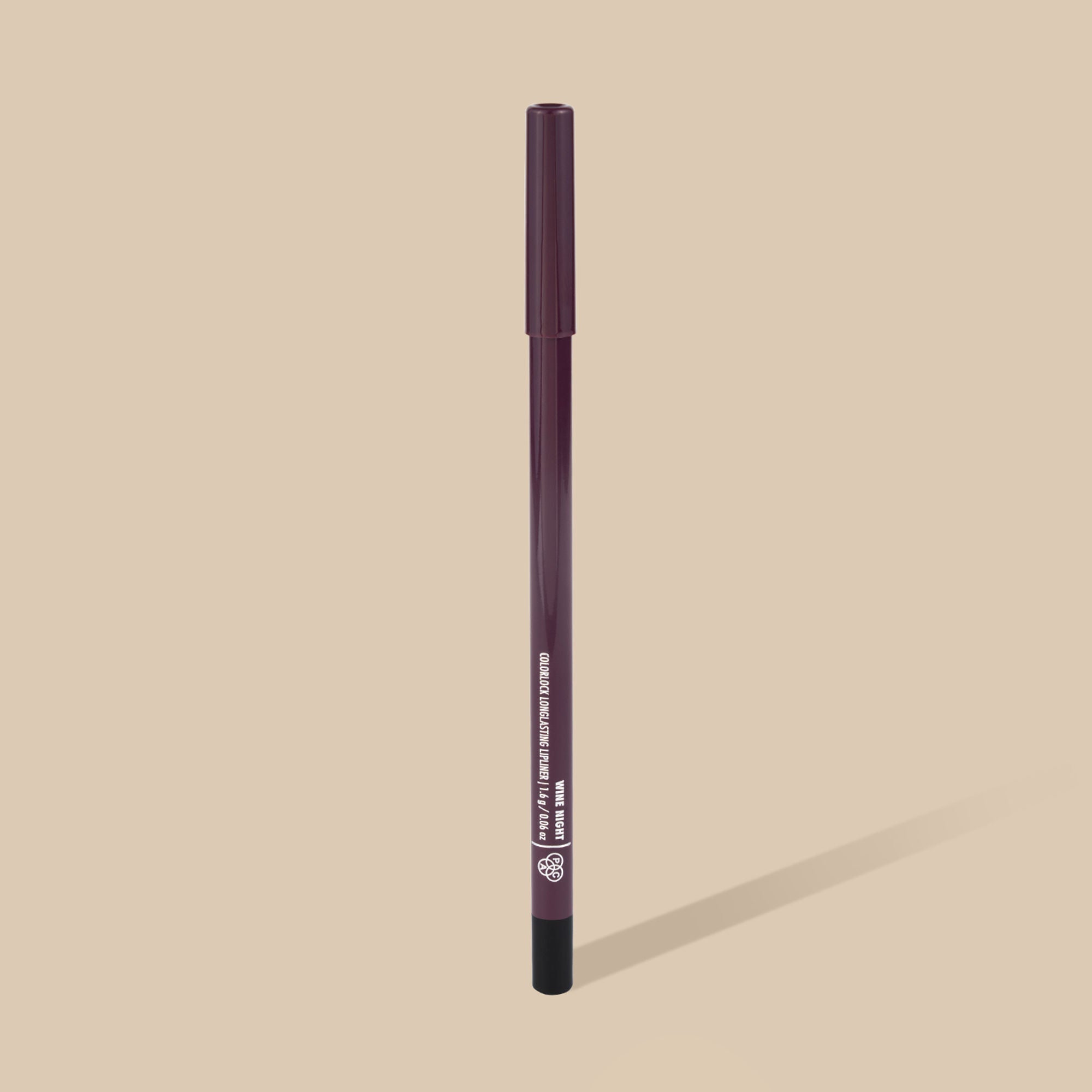 PAC Studio Colorlock Longlasting Lip Liner - Wine Night - Distacart