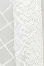 Joban Fashion White Cotton Embroidery Work Pakistani Karanchi Dupatta