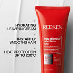 Redken Frizz Dismiss Rebel Tame Cream With Smoothening Complex, Anti Frizz & Heat Protection